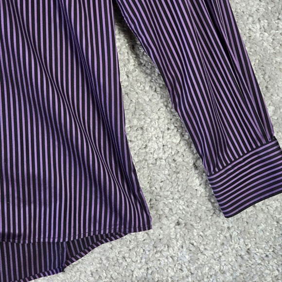 Eton Men Contemporary Striped Dress Shirt Size 15.5 Office‎ Preppy Formal READ - Picture 2 of 16